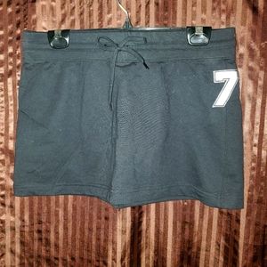 Womens Sz Medium Black Mini Skirt